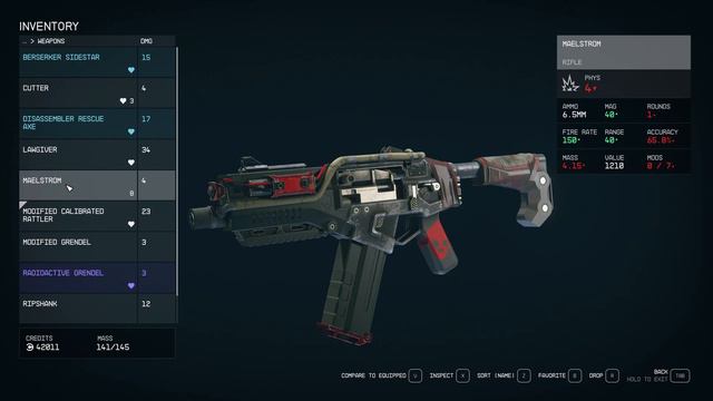 Navigating The Cosmos: Starfield Quick Grab Inventory Guide🚀🌌🛰