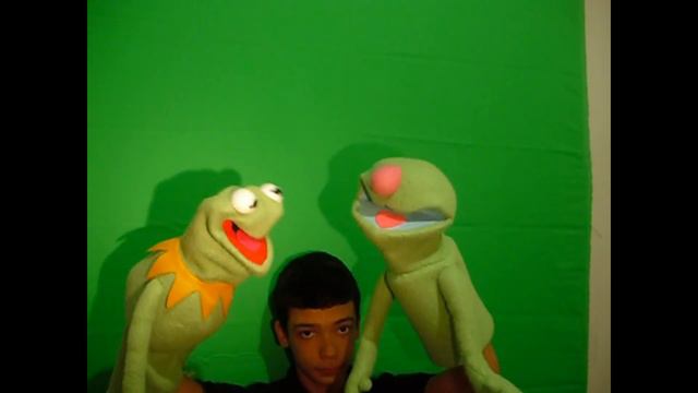 Kermit On Green Screen