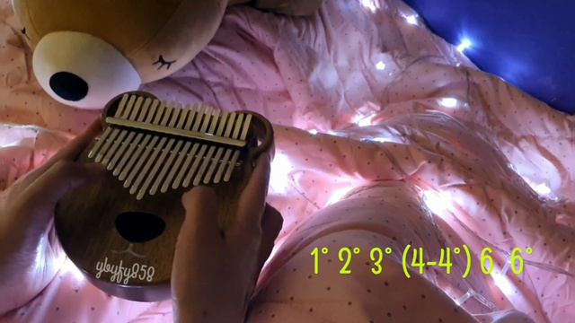 YOU ARE MY SUNSHINE KALIMBA Cover With Number Notation Tabs | 17 Keys Aklot Kalimba | Johnny Cash