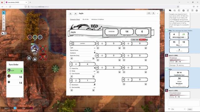 Roll20 5e Character Sheet Overview