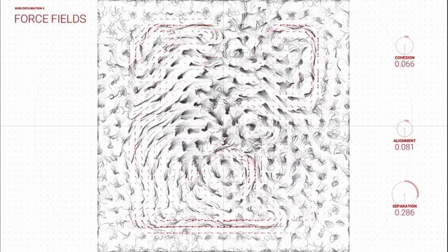 Boid Explorations 2 - Force Fields