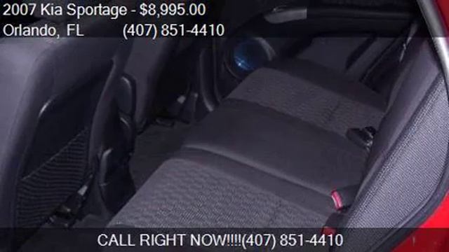 2007 Kia Sportage LX V6 2WD For Sale In Orlando, FL 32809 At