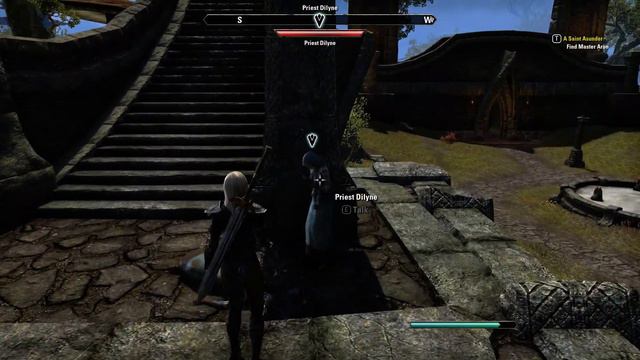 Let's Play Elder Scrolls Online Solo Ebonheart Pact Nord Dragonknight Part 99 - No Commentary