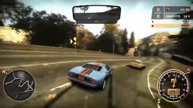 Ken Miles (Ford GT) vs BULL ( Lamborghini Aventador SV) Blacklist #2