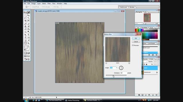 How To Add Rain In Any Photo With Photoshop