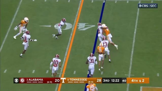 #3 Alabama Vs #6 Tennessee Highlights (GAME OF THE YEAR) | Week 7 | 2022 College Football Highlight