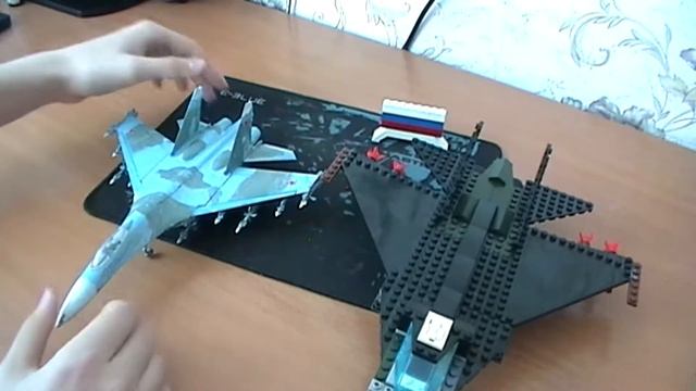 СУ 27 из конструктора LEGO