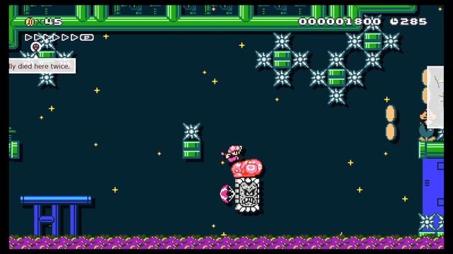 ?  Super Mario Maker 2 ? Clear Rate 2.31% ? Pipe Mania (Hard)  ?