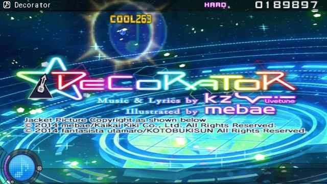 Custom Dlc Song Chart Port:DECORATOR (only 3 Difficulties:easy,normal And Hard Not Extreme.)