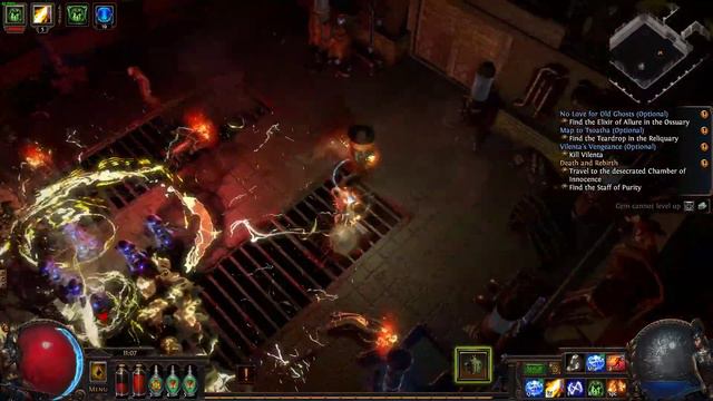 Let's Play - Path Of Exile 3.9 Metamorph Gameplay No Commentary - Divine Ire Hierophant - Episode 2