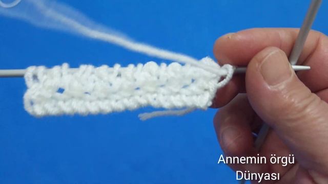 Hızlı İlerleyen İki Şiş Yelek Şal Hırka Bere Örgü ✔️Knitting Crochet