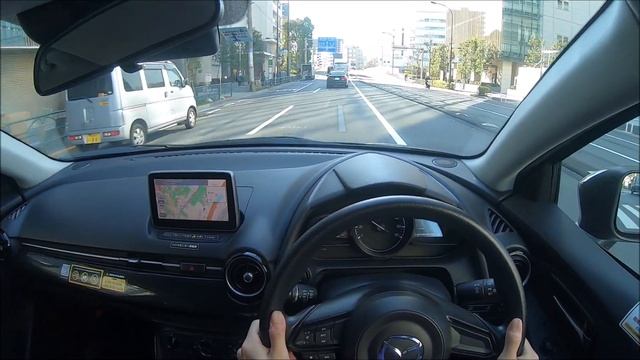 【MAZDA2　DEMIO】POV　マツダデミオ試乗・走行編　1300CCですが非常に優秀です。