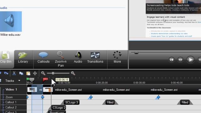 Наслаждаемся Camtasia Studio 7