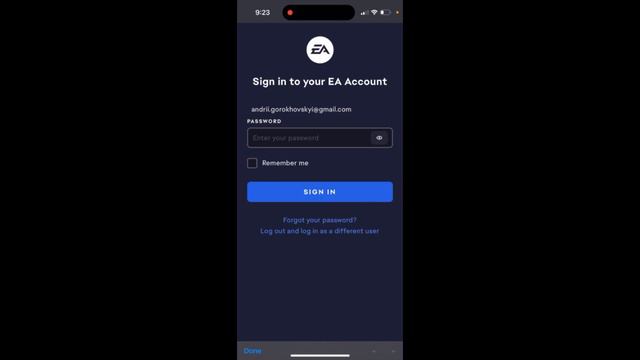 How To Reset Password In FC 24 Companion App