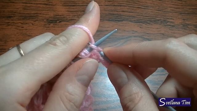 Необычный УЗОР ЖЕМЧУЖНЫЙ или РИС в 3D. ВЯЗАНИЕ СПИЦАМИ № 55