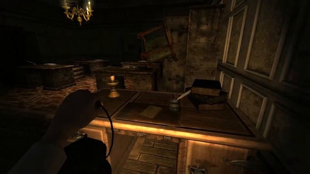 Amnesia In Betwixt - Cathedral Of Light's Library [Full Walkthrough] Czech Version