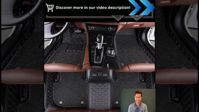 Custom Double Layer Car Mat for Ford Focus, Kuga, EcoSport, Explorer, Mondeo, Fiesta, Mustang - Aut