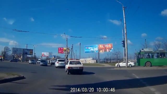 TP Po Gorodu Odesse Na Belom Mercedese