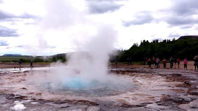 The Great Geysir And Strokkur | Haukadalur, Iceland.
