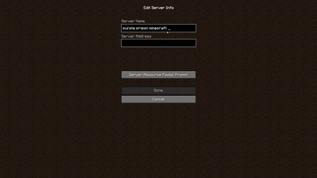 Minecraft War Server IP Address