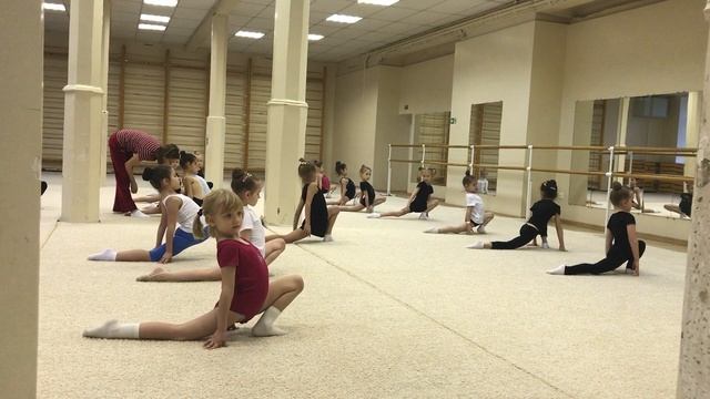 Открытый урок |  художественная гимнастика | НП 1 2017