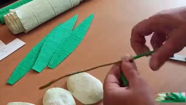 Мастер-класс. Тюльпаны.