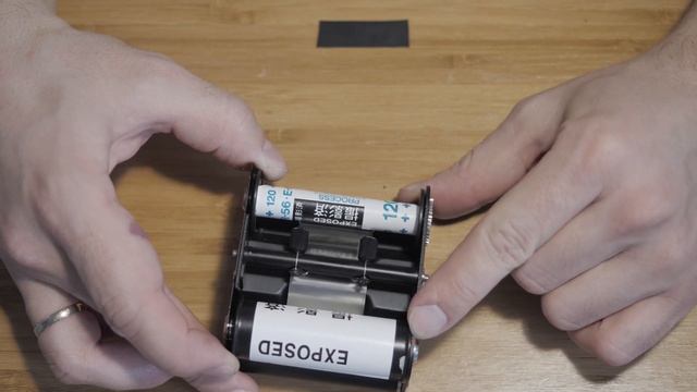 Load Film In Bronica EC Back