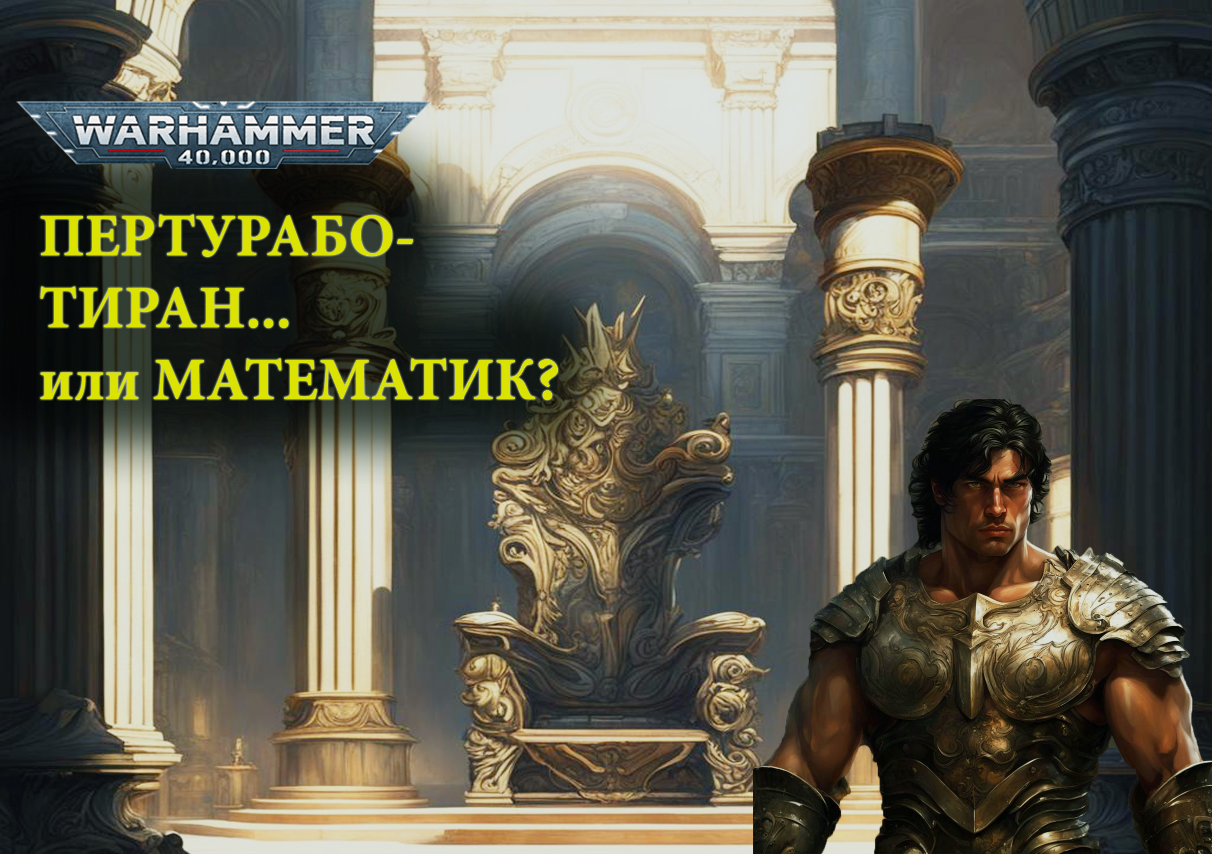 ЖЕЛЕЗНАЯ ЛОГИКА ПЕРТУРАБО. Обзор книги Пертурабо Молот Олимпии, часть 4. Warhammer 40000