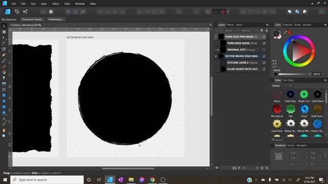 How To Create And Use PNG Masks In Affinity Designer