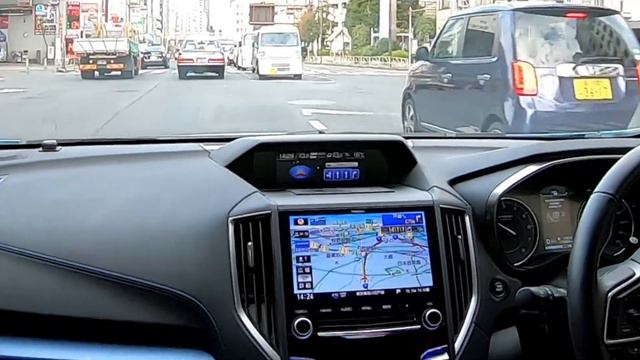 スバル E-BOXER 制御の様子 MFDエネルギーフロー画面 SUBARU XV Advance E-BOXER Crosstrek