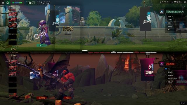 ZEARO Vs Team Siberian | First League | Groups (ЗАДЕРЖКА 2 МИН)
