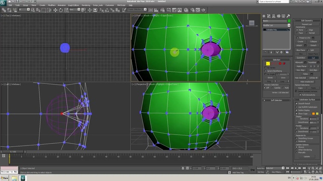 Морфинг часть 1 (моделинг)