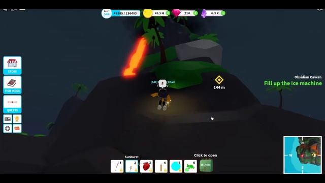 Fishing Simulator - HOW TO GET FREE BAIT (NEW Rare Candy) QUEST (Full Walkthrough)