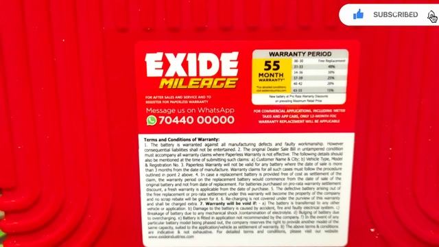 Hyundai Creta || Diesel Battery || EXIDE Mileage || ML75D23LBH || Battery Unboxing ??
