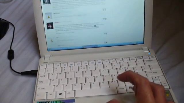 MSI Wind With Synaptics Touchpad!