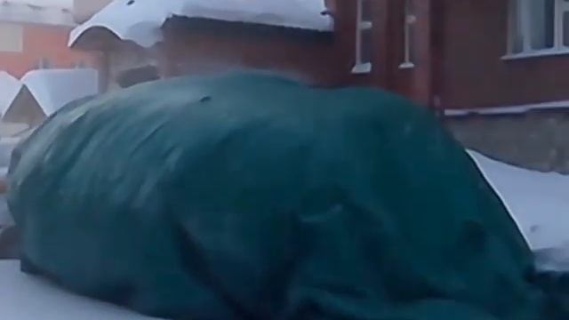 Так у нас машины прогревают в -45