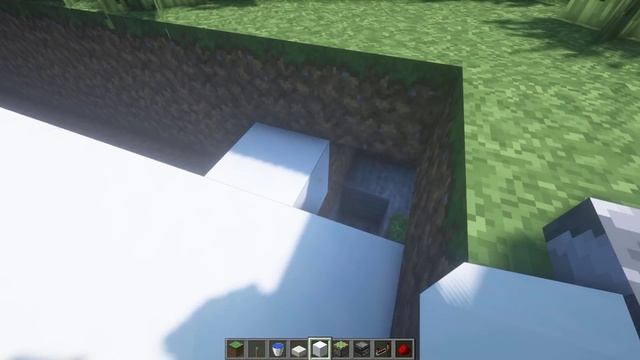 ⚒ Minecraft: 3 Redstone Build Hacks (Auto Door, Secret Base) #3