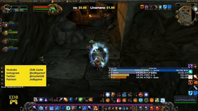 WoW Classic Mage Leveling 58 Hearthglen Aoe Mobs + Some Lower Blackrock Spire Runs.