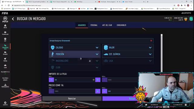 FIFA 21 | COMO GANAR 200K EN UN DÍA | TRADEO FUTBIN | ALKE78
