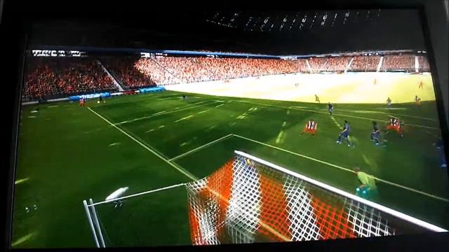 Fifa 13 Wii U Online Match #1 - Barcelona VS Bayern Munich (Match Hightlights And Commentary)