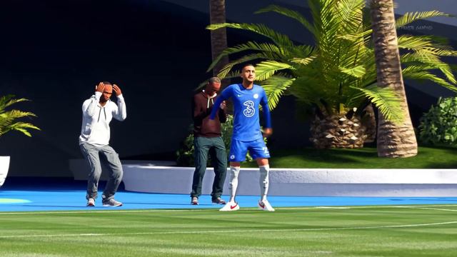 CHELSEA - BORUSSIA DORTMUND | FIFA 21 Volta Gameplay | Feat Werner, Havertz, Ziyech, Mendy,