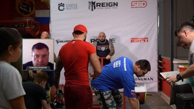 Full Live Stream | Heinla, Makarov & Shivlyakov Deadlift Record Attempt