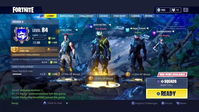 Fortnite PS4 BG