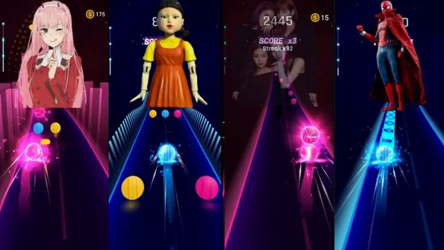 Dancing Road - Phut Hon - How You Like That - Squid Games - Sunflower