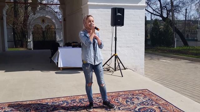 Alla Petrova в храме Благовещения в Павловской Слободе. 2016г.1 ч.