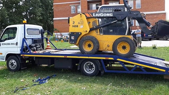 обзор работы вспомогательной  пневмосистемы на Hyundai Hd72