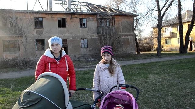 помощь многодетной маме из Горловки от жителей Германии