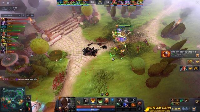100% Counter PA With Aghanim's Scepter + MKB - Legion Commander Free 624 Damage Dota 2 Pro Gameplay