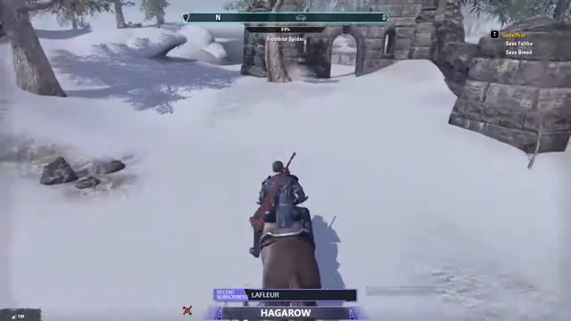 The Elder Scrolls Online Missão Underfoot Save Faltha, Runs-in-wild E Brend