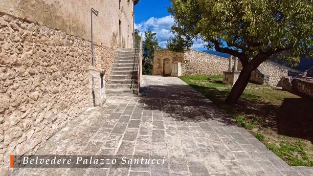Navelli (Abruzzo), Italy【Walking Tour】History In Subtitles - 4K
